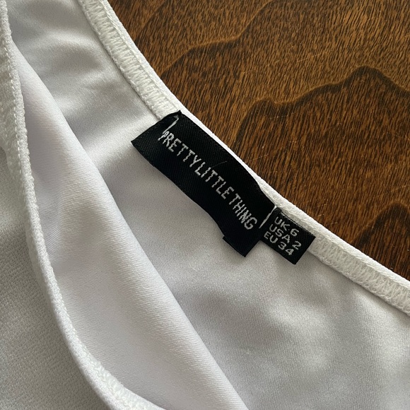 One sleeve white bodysuit - Picture 2 of 2